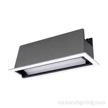 Luz de rejilla LED de aluminio fundida de 10W empotrada troquel